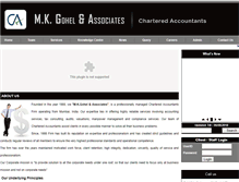 Tablet Screenshot of mkgohel.com